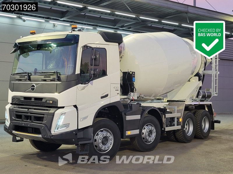Volvo FMX 430 8X4 NEW! 10m3 Mixer Automatic Big-Axle Euro 6 - Бетоновоз: снимка 1 Volvo FMX 430 8X4 NEW! 10m3 Mixer Automatic Big-Axle Euro 6 - Бетоновоз: снимка 1