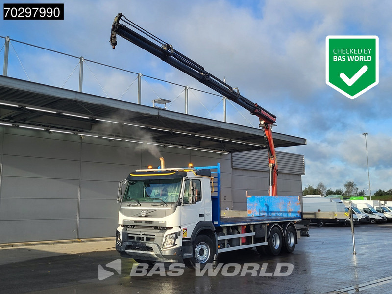 Volvo FMX 450 FMX 6X4 Palfinger PK18002 EH Crane Manual Euro 6 - Бордови камион, Камион с кран: снимка 1 Volvo FMX 450 FMX 6X4 Palfinger PK18002 EH Crane Manual Euro 6 - Бордови камион, Камион с кран: снимка 1