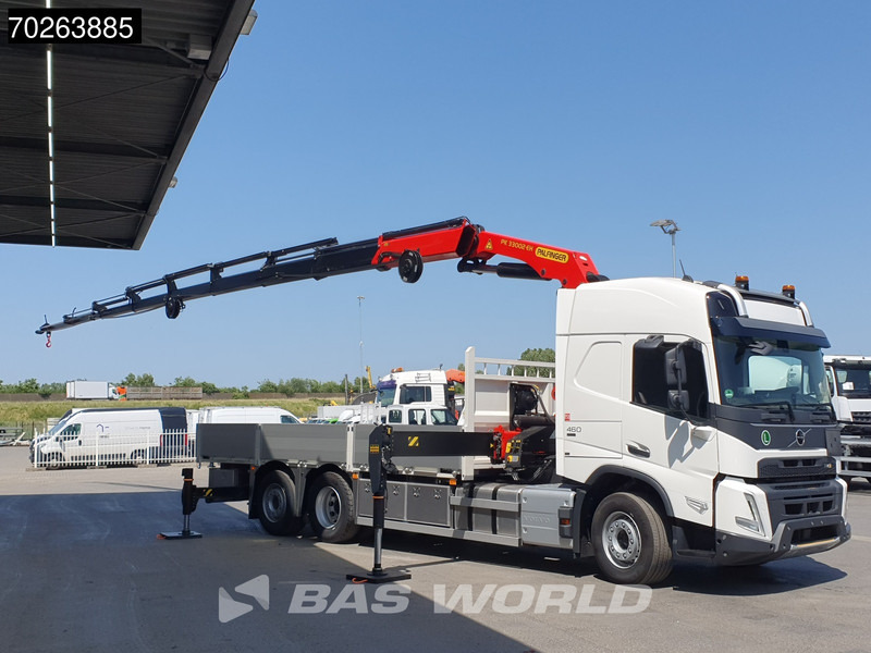 Volvo FMX 460 6X2 Palfinger PK33002 Crane 8 Extensions Lift+Lenkachse ADR VEB+ Euro 6 - Бордови камион, Камион с кран: снимка 3 Volvo FMX 460 6X2 Palfinger PK33002 Crane 8 Extensions Lift+Lenkachse ADR VEB+ Euro 6 - Бордови камион, Камион с кран: снимка 3