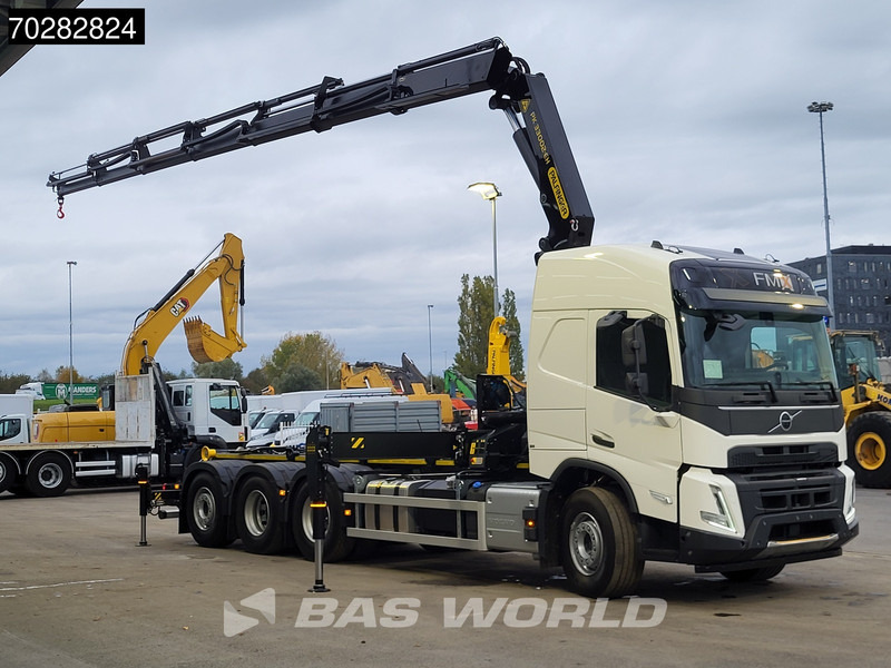 Volvo FMX 500 8X4 NEW! Palfinger PK33002 Crane + HT22TEC Hooklift Lift-Steering Axle - Мултилифт с кука камион, Камион с кран: снимка 3 Volvo FMX 500 8X4 NEW! Palfinger PK33002 Crane + HT22TEC Hooklift Lift-Steering Axle - Мултилифт с кука камион, Камион с кран: снимка 3
