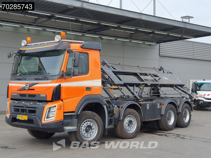 Volvo FMX 500 FMX 8X4 NL-Truck 28tons SAWO 3-Side cable lift Steelsuspension Retarder Automatic Euro 6 - Камион с кабелна система: снимка 3 Volvo FMX 500 FMX 8X4 NL-Truck 28tons SAWO 3-Side cable lift Steelsuspension Retarder Automatic Euro 6 - Камион с кабелна система: снимка 3