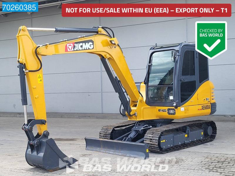 XCMG XE60 DA NEW UNUSED - Мини багер: снимка 1 XCMG XE60 DA NEW UNUSED - Мини багер: снимка 1