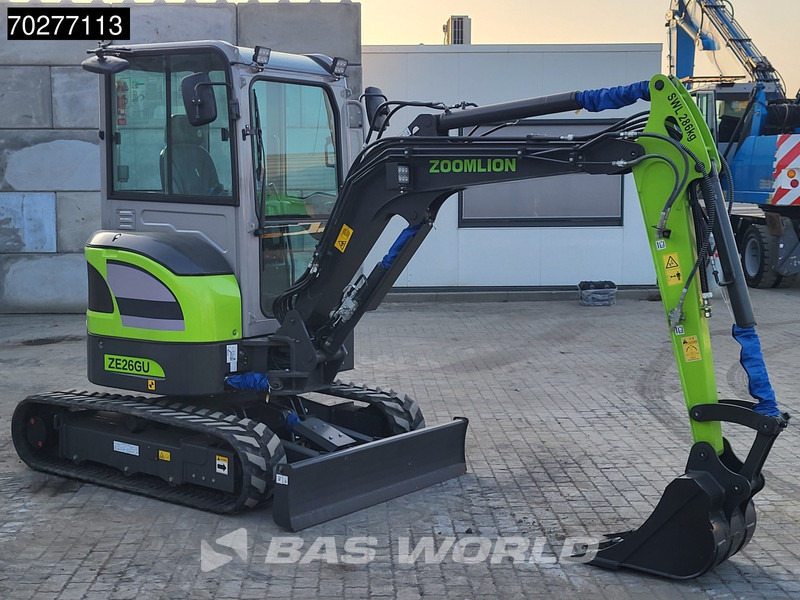 Zoomlion ZE26 GU CE CERTIFIED - Мини багер: снимка 2 Zoomlion ZE26 GU CE CERTIFIED - Мини багер: снимка 2