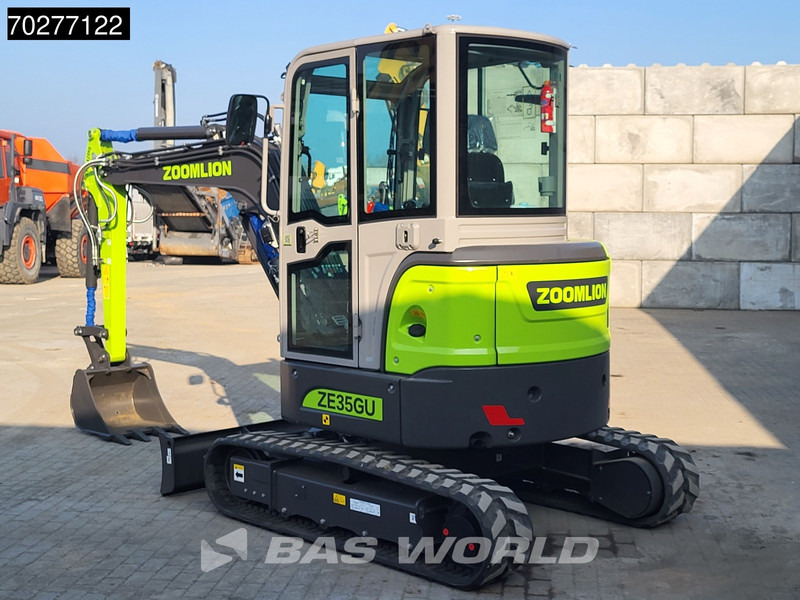 Zoomlion ZE35 GU A/C - CE CERTIFIED - Мини багер: снимка 5 Zoomlion ZE35 GU A/C - CE CERTIFIED - Мини багер: снимка 5