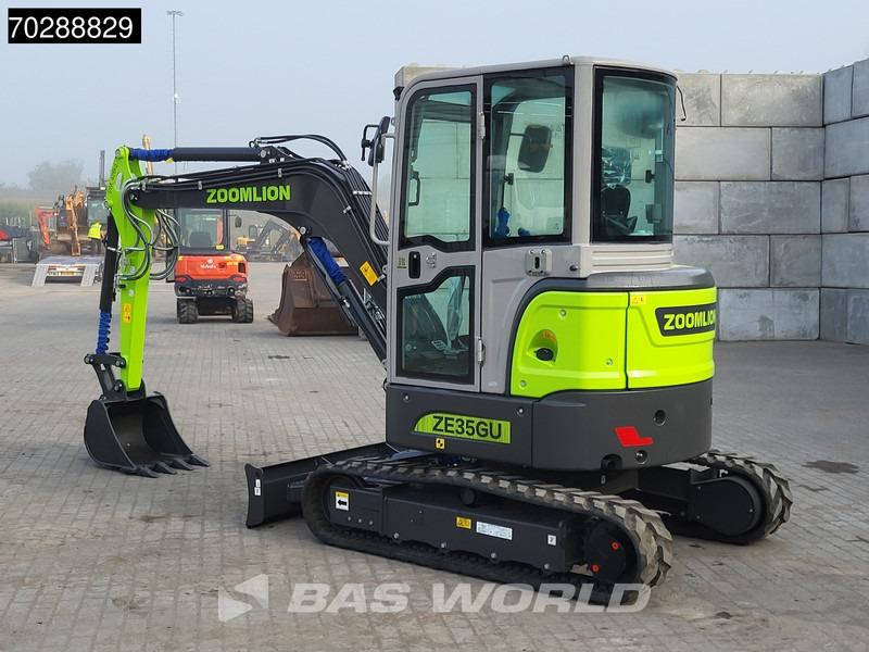 Zoomlion ZE35 GU A/C - CE CERTIFIED - Мини багер: снимка 3 Zoomlion ZE35 GU A/C - CE CERTIFIED - Мини багер: снимка 3