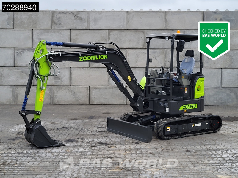 Zoomlion ZE35 GU - Мини багер: снимка 1 Zoomlion ZE35 GU - Мини багер: снимка 1