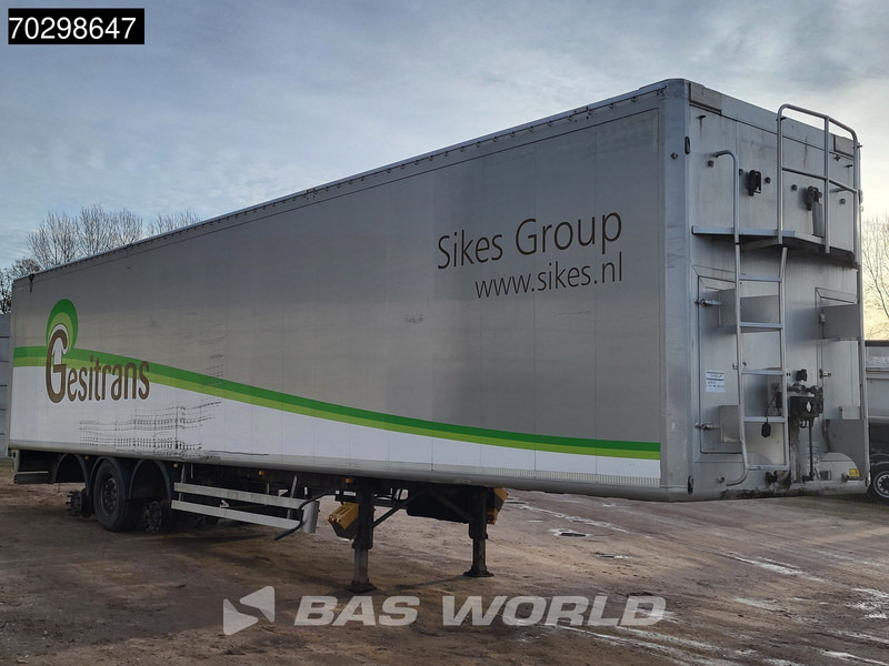 Kraker CF-Z Lifting Axle 90m3 - С плъзгащ под полуремарке: снимка 2 Kraker CF-Z Lifting Axle 90m3 - С плъзгащ под полуремарке: снимка 2