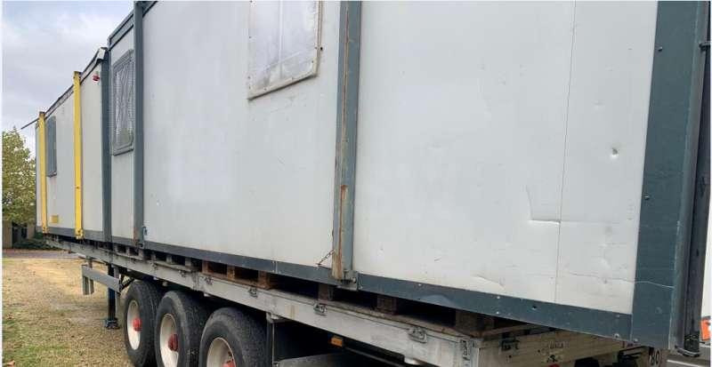 Жилищен контейнер 15 M2 - Lot de 2 avec remorque (départ Suisse): снимка 9