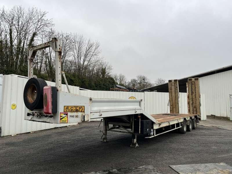 Actm 3 ESSIEUX - Нискорамна площадка полуремарке: снимка 2 Actm 3 ESSIEUX - Нискорамна площадка полуремарке: снимка 2