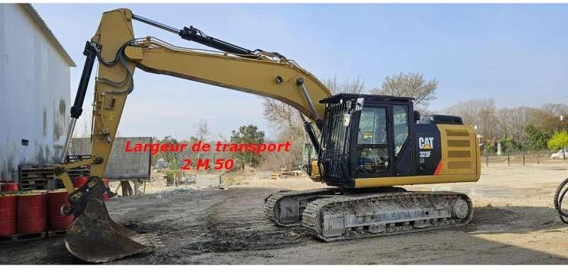 Верижен багер Caterpillar 323F: снимка 1