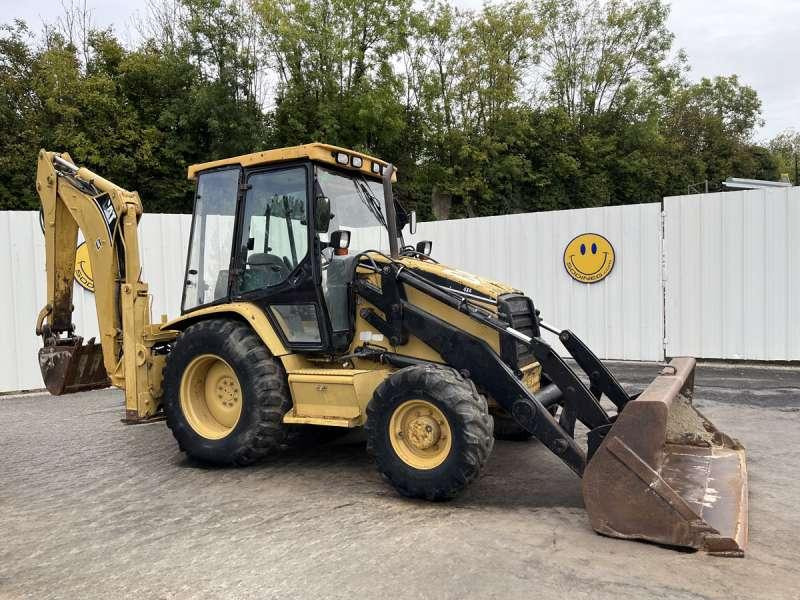 Caterpillar 428C - Багер-товарач: снимка 1 Caterpillar 428C - Багер-товарач: снимка 1
