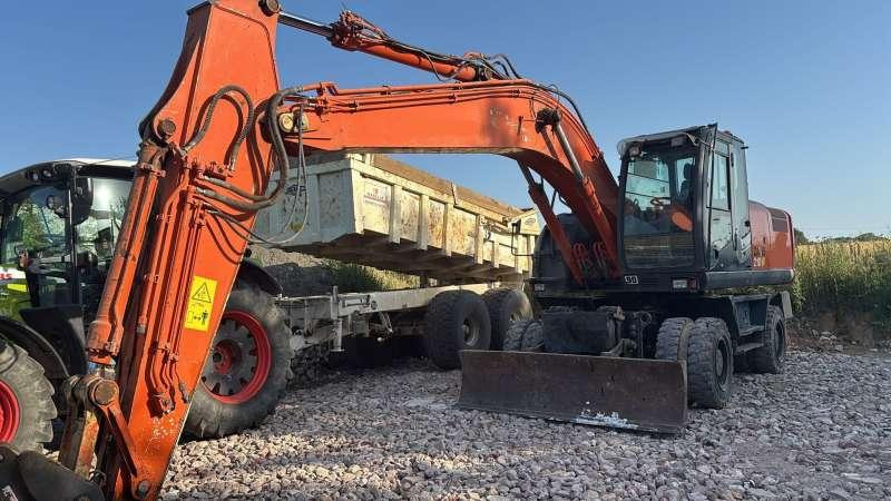 Hitachi Pelle Sur Pneus Hitachi ZX 210 W-3 - Колесен багер: снимка 2 Hitachi Pelle Sur Pneus Hitachi ZX 210 W-3 - Колесен багер: снимка 2