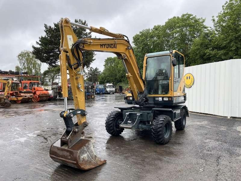 Hyundai ROBEX 55W-9 / R55W-9 - Колесен багер: снимка 2 Hyundai ROBEX 55W-9 / R55W-9 - Колесен багер: снимка 2