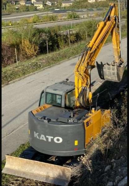 Верижен багер Kato HD514MR: снимка 11