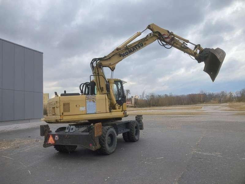 Komatsu PW160-7K - Колесен багер: снимка 2 Komatsu PW160-7K - Колесен багер: снимка 2