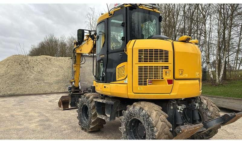 Komatsu PW98MR-11E0 - Колесен багер: снимка 3 Komatsu PW98MR-11E0 - Колесен багер: снимка 3