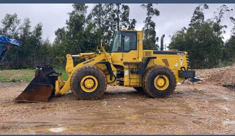 Komatsu WA470-3A - Колесен товарач: снимка 3 Komatsu WA470-3A - Колесен товарач: снимка 3