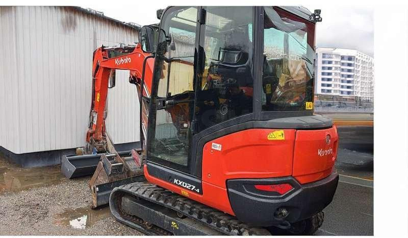 Kubota KX027-4 - Мини багер: снимка 3 Kubota KX027-4 - Мини багер: снимка 3