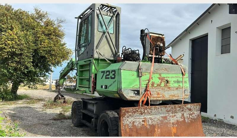 Sennebogen 723 - Багер за манипулиране на материали: снимка 4 Sennebogen 723 - Багер за манипулиране на материали: снимка 4