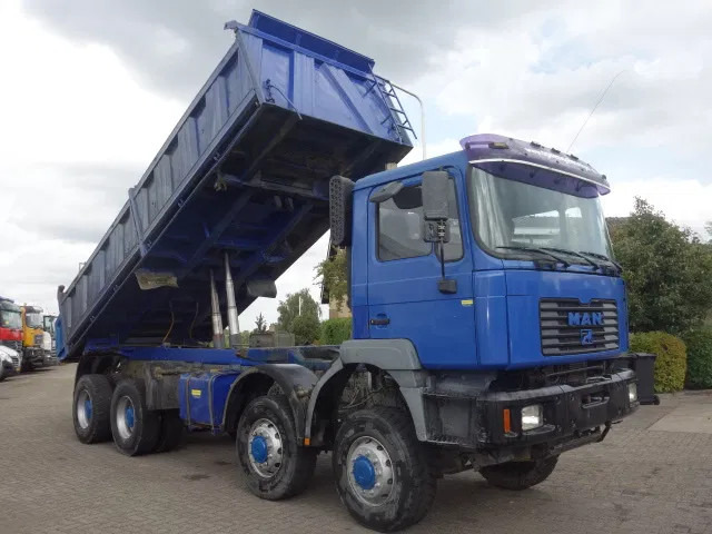 MAN 35.414 8x8 meiller kipper manual diesel pomp - Самосвал камион: снимка 1 MAN 35.414 8x8 meiller kipper manual diesel pomp - Самосвал камион: снимка 1