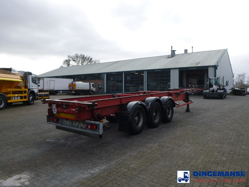 ASCA 3-axle container trailer - Контейнеровоз/ Сменна каросерия полуремарке: снимка 4 ASCA 3-axle container trailer - Контейнеровоз/ Сменна каросерия полуремарке: снимка 4