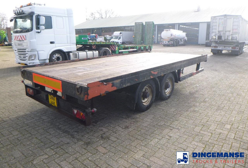 Adcliffe 2-axle drawbar platform trailer 7 t - Бордово ремарке/ Платформа: снимка 4 Adcliffe 2-axle drawbar platform trailer 7 t - Бордово ремарке/ Платформа: снимка 4