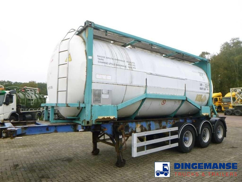BSLT Chemical tank container inox L4BH / 20 ft / 30 m3 / IMO 1 - Резервоар за съхранение: снимка 1 BSLT Chemical tank container inox L4BH / 20 ft / 30 m3 / IMO 1 - Резервоар за съхранение: снимка 1