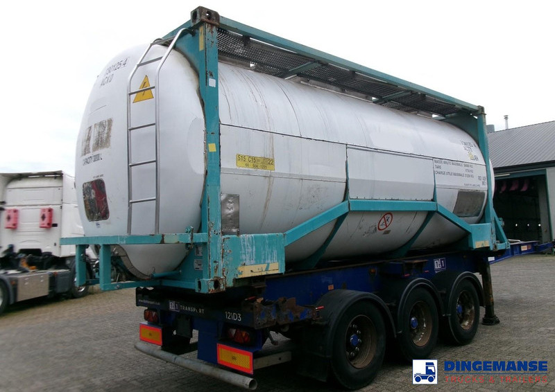 BSLT Chemical tank container inox L4BH / 20 ft / 30 m3 / IMO 1 - Резервоар за съхранение: снимка 3 BSLT Chemical tank container inox L4BH / 20 ft / 30 m3 / IMO 1 - Резервоар за съхранение: снимка 3