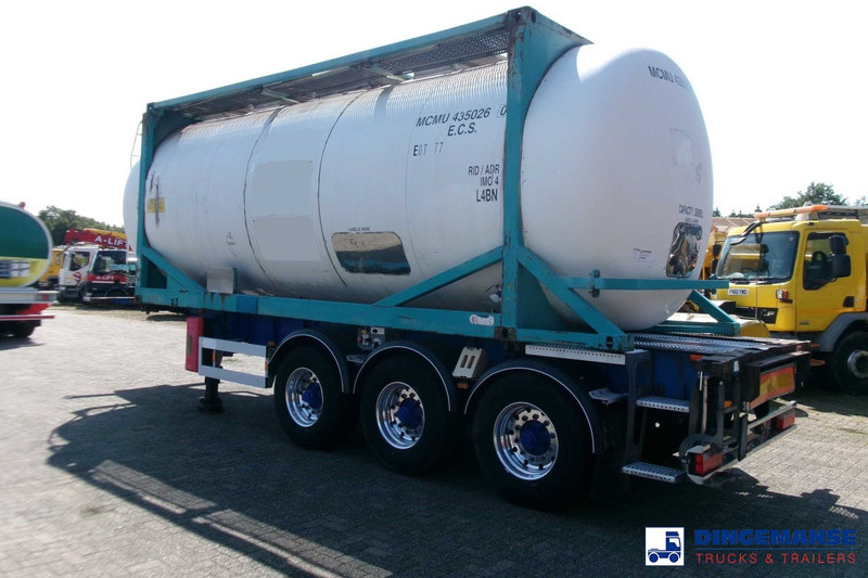 BSLT Chemical tank container inox L4BN / 20 ft / 35 m3 / IMO 4 - Резервоар за съхранение: снимка 3 BSLT Chemical tank container inox L4BN / 20 ft / 35 m3 / IMO 4 - Резервоар за съхранение: снимка 3