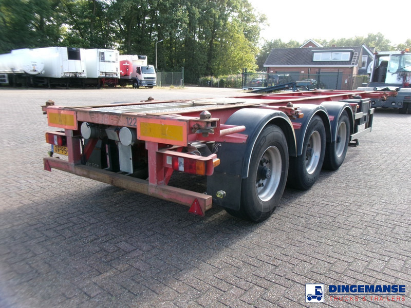 Burg 3-axle container chassis 20,30 ft + ADR - Контейнеровоз/ Сменна каросерия полуремарке: снимка 4 Burg 3-axle container chassis 20,30 ft + ADR - Контейнеровоз/ Сменна каросерия полуремарке: снимка 4