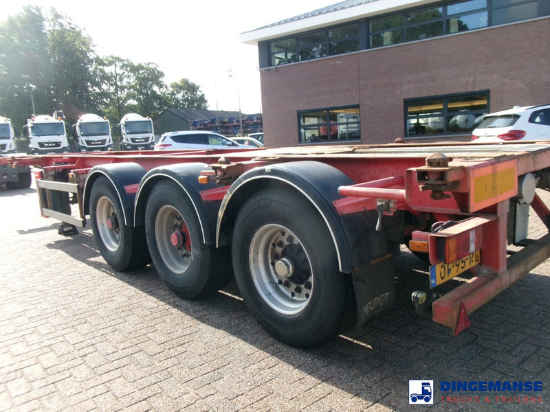 Burg 3-axle container chassis 20,30 ft + ADR - Контейнеровоз/ Сменна каросерия полуремарке: снимка 3 Burg 3-axle container chassis 20,30 ft + ADR - Контейнеровоз/ Сменна каросерия полуремарке: снимка 3