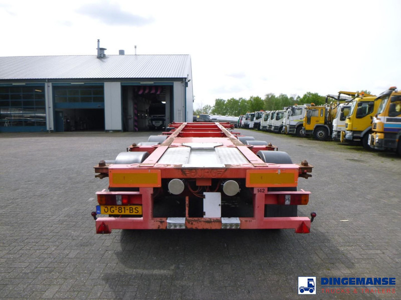 Burg 3-axle container chassis 20-30 ft - Контейнеровоз/ Сменна каросерия полуремарке: снимка 5 Burg 3-axle container chassis 20-30 ft - Контейнеровоз/ Сменна каросерия полуремарке: снимка 5