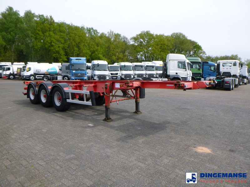 Burg 3-axle container chassis 20-30 ft - Контейнеровоз/ Сменна каросерия полуремарке: снимка 2 Burg 3-axle container chassis 20-30 ft - Контейнеровоз/ Сменна каросерия полуремарке: снимка 2