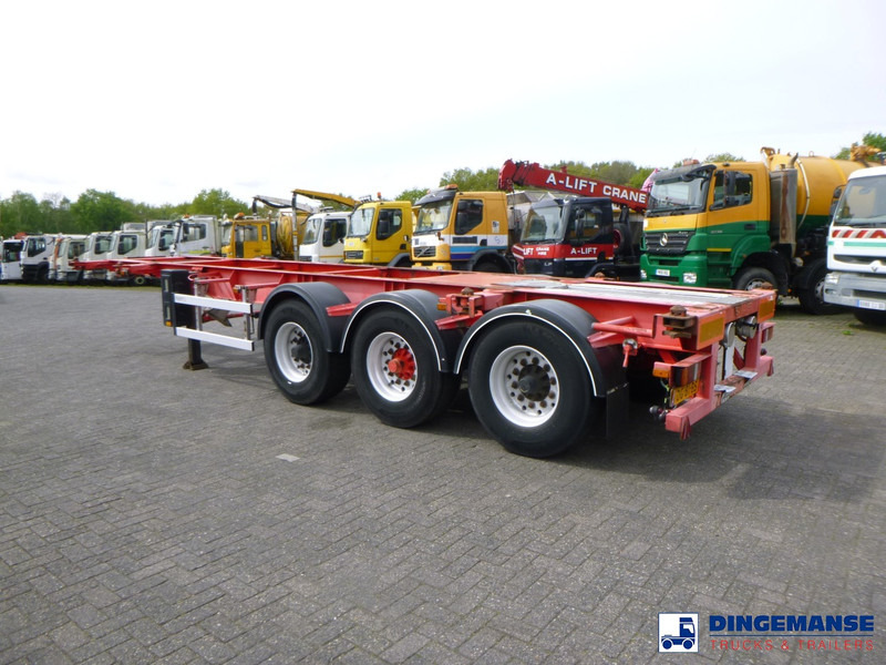 Burg 3-axle container chassis 20-30 ft - Контейнеровоз/ Сменна каросерия полуремарке: снимка 3 Burg 3-axle container chassis 20-30 ft - Контейнеровоз/ Сменна каросерия полуремарке: снимка 3
