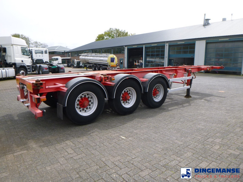 Burg 3-axle container chassis 20-30 ft - Контейнеровоз/ Сменна каросерия полуремарке: снимка 4 Burg 3-axle container chassis 20-30 ft - Контейнеровоз/ Сменна каросерия полуремарке: снимка 4