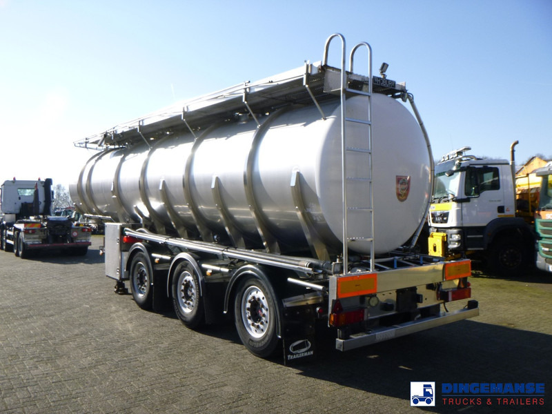 Burg Food tank inox 30.3 m3 / 3 comp - Полуремарке цистерна: снимка 3 Burg Food tank inox 30.3 m3 / 3 comp - Полуремарке цистерна: снимка 3