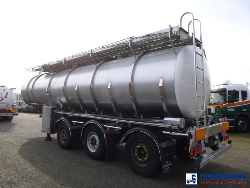 Burg Food tank inox 30.3 m3 / 3 comp - Полуремарке цистерна: снимка 3 Burg Food tank inox 30.3 m3 / 3 comp - Полуремарке цистерна: снимка 3