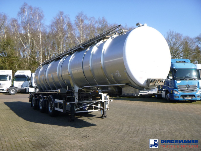 Burg Food tank inox 30.3 m3 / 3 comp - Полуремарке цистерна: снимка 2 Burg Food tank inox 30.3 m3 / 3 comp - Полуремарке цистерна: снимка 2