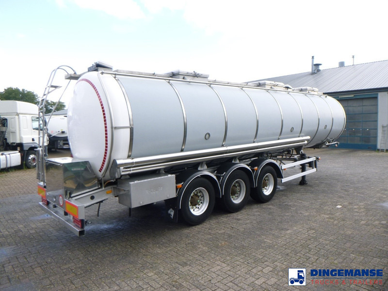 Burg Food tank inox 35.5 m3 / 3 comp - Полуремарке цистерна: снимка 4 Burg Food tank inox 35.5 m3 / 3 comp - Полуремарке цистерна: снимка 4