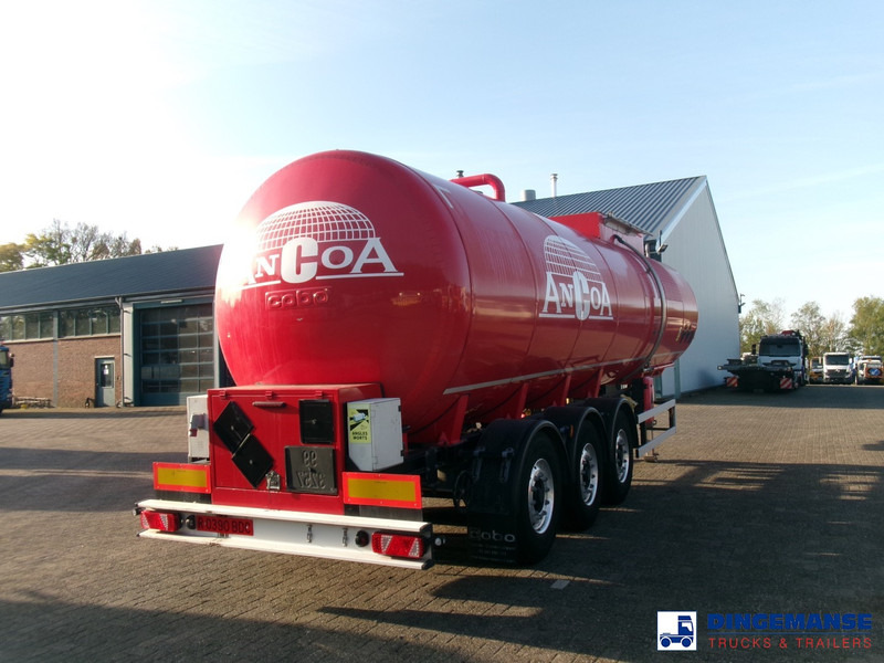 COBO Bitumen tank inox 34 m3 / 1 comp - Полуремарке цистерна: снимка 4 COBO Bitumen tank inox 34 m3 / 1 comp - Полуремарке цистерна: снимка 4
