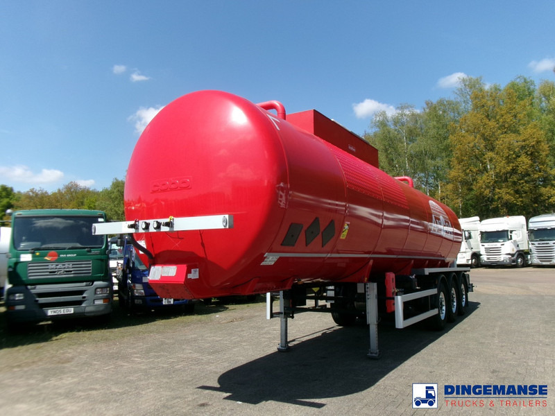 COBO Bitumen tank inox 34 m3 / 1 comp - Полуремарке цистерна: снимка 1 COBO Bitumen tank inox 34 m3 / 1 comp - Полуремарке цистерна: снимка 1