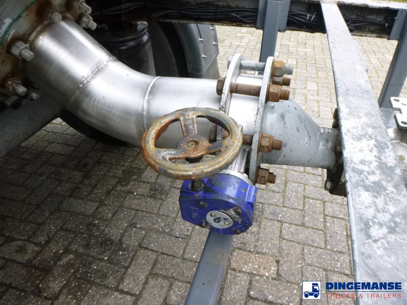 Clayton Chemical tank inox 30 m3 / 1 comp - Полуремарке цистерна: снимка 5 Clayton Chemical tank inox 30 m3 / 1 comp - Полуремарке цистерна: снимка 5