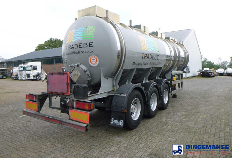 Clayton Chemical tank inox 30 m3 / 1 comp - Полуремарке цистерна: снимка 3 Clayton Chemical tank inox 30 m3 / 1 comp - Полуремарке цистерна: снимка 3