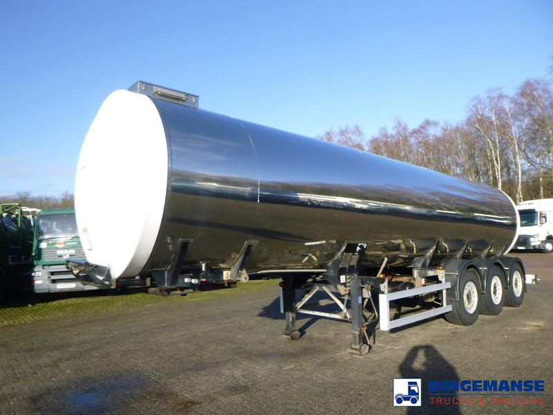 Clayton Food tank inox 30 m3 / 1 comp - Полуремарке цистерна: снимка 1 Clayton Food tank inox 30 m3 / 1 comp - Полуремарке цистерна: снимка 1