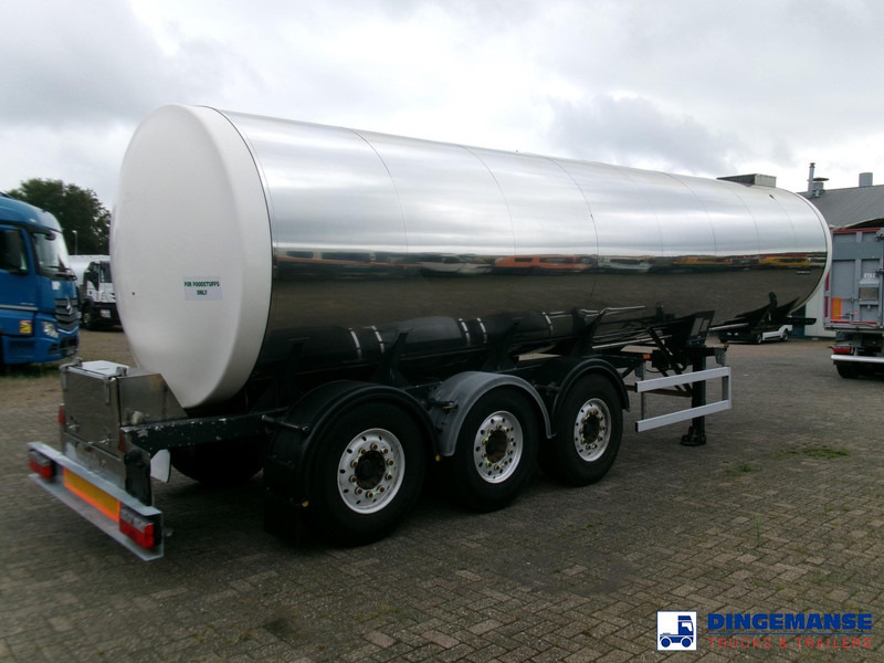 Clayton Food tank inox 30 m3 / 1 comp - Полуремарке цистерна: снимка 4 Clayton Food tank inox 30 m3 / 1 comp - Полуремарке цистерна: снимка 4