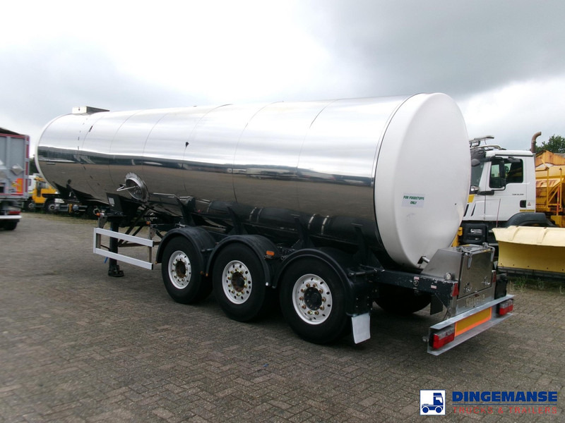 Clayton Food tank inox 30 m3 / 1 comp - Полуремарке цистерна: снимка 3 Clayton Food tank inox 30 m3 / 1 comp - Полуремарке цистерна: снимка 3