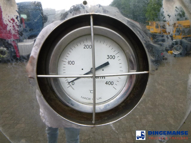 Полуремарке цистерна Crane Fruehauf Bitumen tank inox 28 m3 / 1 comp: снимка 14