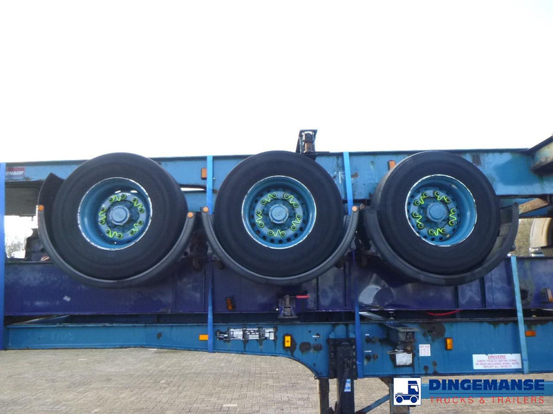 Crane Fruehauf Stack - 3 x container trailer 20-20-30-40 ft - Контейнеровоз/ Сменна каросерия полуремарке: снимка 5 Crane Fruehauf Stack - 3 x container trailer 20-20-30-40 ft - Контейнеровоз/ Сменна каросерия полуремарке: снимка 5