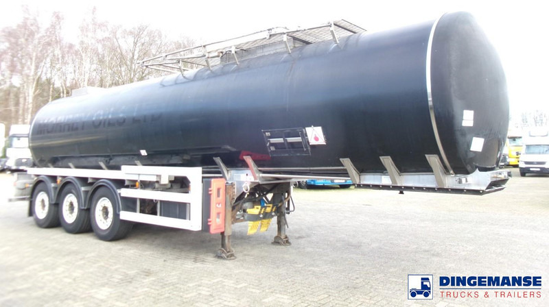 Crossland Bitumen tank inox 33 m3 / 1 comp + compressor + steam heating - Полуремарке цистерна: снимка 2 Crossland Bitumen tank inox 33 m3 / 1 comp + compressor + steam heating - Полуремарке цистерна: снимка 2