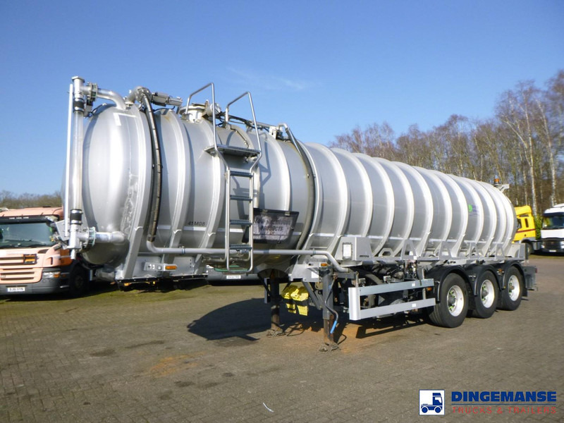 Crossland Vacuum tank alu 33.4 m3 / 1 comp - Полуремарке цистерна: снимка 1 Crossland Vacuum tank alu 33.4 m3 / 1 comp - Полуремарке цистерна: снимка 1